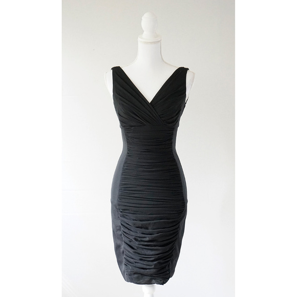 dressbarn calvin klein black dress